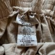 画像4: 【Free W30〜】Kathie Lee リネン×コットン ウエストゴム イージーパンツ ベージュ無地■ビンテージ オールド アメリカ古着 フリーサイズ