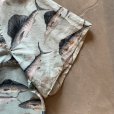 画像5: 【L】J.CREW カジキ コットン半袖シャツ 総柄■アメリカ古着 オールド ジェイクルー ボタンダウン 魚
