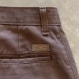 画像7: 【W32】Lee コットン ノータック チノパンツ チャコールグレー■ビンテージ オールド レトロ アメリカ古着 リー ストレート チノパン