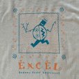 画像3: 【L】90s Hanes プリントTシャツ グレー系 アースカラー■ビンテージ オールド アメリカ古着 アート コットン ヘインズ EXCEL エクセル