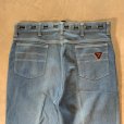 画像6: 【〜W36】Wrangler 85112MS ストレッチデニムパンツ ライトブルー■ビンテージ オールド アメリカ古着 フレア ラングラー フリーサイズ