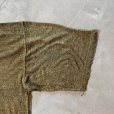 画像5: 【XL】marromod YOUPI YOUPI フランス語 プリントTシャツ 杢ブラウン■ビンテージ オールド ヨーロッパ古着 レーヨン メランジ リンガー