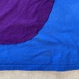 画像5: 【S/M or Ladies】GILDAN アートTシャツ 青×紫■ビンテージ オールド アメリカ古着 ギルダン コットン パッチワーク リメイク