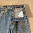 画像3: 【W28】90s USA製 Levi's 501 デニムパンツ ブルー■ビンテージ オールド アメリカ古着 リーバイス レディース ボタンフライ オリジナル