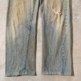 画像4: 【W36】ボロ 80s USA製 Levi's 501 赤耳 デニムパンツ ダメージ■ビンテージ アメリカ古着 リーバイス ジーパン オリジナル ジャンク