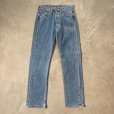 画像1: 【W28】90s USA製 Levi's 501 デニムパンツ ブルー■ビンテージ オールド アメリカ古着 リーバイス レディース ボタンフライ オリジナル (1)