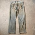 画像7: 【W36】ボロ 80s USA製 Levi's 501 赤耳 デニムパンツ ダメージ■ビンテージ アメリカ古着 リーバイス ジーパン オリジナル ジャンク