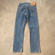 画像6: 【W28】90s USA製 Levi's 501 デニムパンツ ブルー■ビンテージ オールド アメリカ古着 リーバイス レディース ボタンフライ オリジナル
