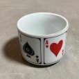 画像2: 【6.8cm】昭和レトロ トランプ柄 マグカップ コップ■ビンテージ アンティーク 雑貨 魔女 ジョーカー エース No.4