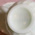 画像9: 【3.8cm】DULCINE ミルクガラス デミタスカップ＆ソーサー■ビンテージ アンティーク フランス雑貨 ブロカント ジェダイ コーヒー No.2