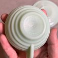 画像10: 【4.8cm】フランス製 ミルクガラス カップ＆ソーサー■ビンテージ アンティーク ヨーロッパ雑貨 ブロカント ジェダイ コーヒー