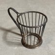 画像3: 【8.2cm】CHRISTOFLE コーヒーカップホルダー■ビンテージ アンティーク フランス ヨーロッパ雑貨 ブロカント クリストフル No.1
