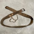 画像8: 【W36〜W44】UNKNOWN ハンドメイドバックル付き レザーベルト 茶色■ビンテージ アンティーク オールド アメリカ古着 手彫り