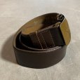 画像3: 【Free】ソビエト連邦 ソ連 バックル付き フェイクレザーベルト■ビンテージ オールド 古着 ミリタリー USSR CCCP フリーサイズ