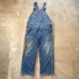 画像1: 【W42】Dickies デニム オーバーオール■ビンテージ オールド レトロ アメリカ古着 ディッキーズ ワークウェア ビッグサイズ (1)