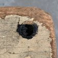 画像8: 【11.5cm】UNKNOWN ハンドメイド ウッド ダイス サイコロ オブジェ■ビンテージ アンティーク レトロ アメリカ雑貨 木製 フォークアート