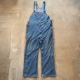 画像1: 【W42〜】Dickies デニム オーバーオール■ビンテージ オールド レトロ アメリカ古着 ディッキーズ ワークウェア ビッグサイズ (1)