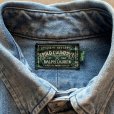 画像3: 【S/M】90s POLO COUNTRY 長袖デニムシャツ 青■ビンテージ オールド アメリカ古着 ポロカントリー ラルフローレン ボタンダウン