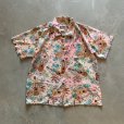 画像1: 【Boys or Ladies】90s USA製 Reyn Spooner レーヨン 半袖アロハシャツ 総柄■ビンテージ アメリカ古着 art of eddy y レインスプーナー (1)