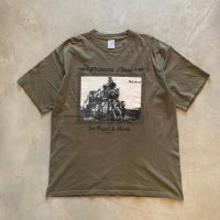 【XL】Lagart メキシコ フォトプリントTシャツ■ビンテージ オールド アメリカ古着 オールコットン メキシカン 鉄道 レイルロード