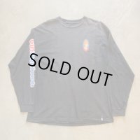 【XL】メキシコ製 Girl Skateboards 長袖プリントTシャツ ブラック 黒■アメリカ古着 コットン SK8 スケボー ロンT