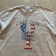 画像2: 【L】90s メキシコ製 Lee ロブスター プリントTシャツ グレー■ビンテージ オールド アメリカ古着 コットン リー 星条旗 国旗