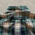 画像8: 【S/M】Ralph Lauren ボタンダウン 長袖シャツ 緑タータンチェック■ビンテージ オールド アメリカ古着 ポロ ラルフローレン