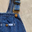 画像3: 【W32】70s USA製 Lee デニム オーバーオール 濃紺■ビンテージ オールド レトロ アメリカ古着 サロペット リー レディース