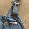 画像3: 【W30】70s USA製 Lee デニム オーバーオール アイスブルー■ビンテージ オールド レトロ アメリカ古着 サロペット リー レディース