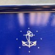 画像2: 【26.3cm×35.0cm】アンカーマーク スチールトレイ ネイビー■ビンテージ アンティーク レトロ アメリカ雑貨 マリン USN No.5