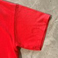 画像4: 【Kids or Ladies】90s Hanes カウボーイ カレッジプリントTシャツ 赤■ビンテージ オールド アメリカ古着 子供服 キッズ レディース