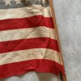 画像5: 【30cm×40cm】40s-50s 48星 星条旗 アメリカンフラッグ■ビンテージ アンティーク 雑貨 国旗 48スター インテリア 店舗什器