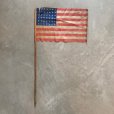 画像1: 【27.3cm×42.5cm】ジャンク品 48星 星条旗 アメリカンフラッグ■ビンテージ アンティーク 雑貨 国旗 48スター (1)
