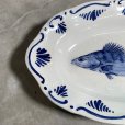 画像2: 【14cm×23cm】オランダ製 ハンドペイント デルフト オーバルプレート 皿■ビンテージ アンティーク レトロ ヨーロッパ雑貨 ユーロ