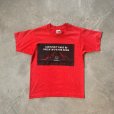 画像1: 【Kids or Ladies】90s CUB SCOUT 恐竜 ミュージアム プリントTシャツ 赤■ビンテージ オールド アメリカ古着 子供服 キッズ レディース (1)