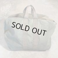 【46cm×59cm】80s 米軍実物 フライヤーズキットバッグ■ビンテージ オールド アメリカ古着 ミリタリー コットン アビエイター No.2