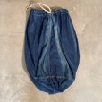 画像3: 【70cm×62cm】40s US ARMY NAVY デニム ランドリーバッグ インディゴ■ビンテージ アメリカ古着 ミリタリー バラックバッグ Mo.1