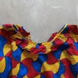 画像7: 【Ladies】アフリカンバティック 長袖チュニック 総柄■ビンテージ レトロ アメリカ古着 レディース エスニック ビッグサイズ 衣装