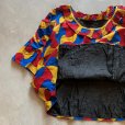 画像4: 【Ladies】アフリカンバティック 長袖チュニック 総柄■ビンテージ レトロ アメリカ古着 レディース エスニック ビッグサイズ 衣装