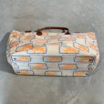 画像5: 【31cm×63cm】USA製 AIR-TEX キャンバス トートバッグ 総柄■ビンテージ オールド アメリカ古着 プリント入り 旅行鞄