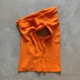 画像4: 【Ladies】JIL SANDER タートルネック ノースリーブ アセテート トップス オレンジ■古着 ジルサンダー レディース