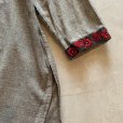 画像4: 【Ladies】インド製 コットン 刺繍ワンピース チュニック グレー■ビンテージ レトロ アメリカ古着 花柄 レディース エスニック
