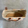 画像8: 【31cm×63cm】USA製 AIR-TEX キャンバス トートバッグ 総柄■ビンテージ オールド アメリカ古着 プリント入り 旅行鞄
