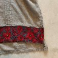 画像6: 【Ladies】インド製 コットン 刺繍ワンピース チュニック グレー■ビンテージ レトロ アメリカ古着 花柄 レディース エスニック