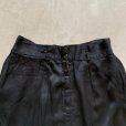 画像7: 【W27】50s-60s UNKNOWN レーヨンスカート ブラック 黒無地■ビンテージ オールド レトロ レディース アメリカ古着 ウエスタン