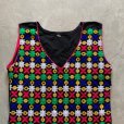 画像3: 【Ladies】インド コットン 刺繍 ミラーワーク ワンピース チュニック 黒■ビンテージ レトロ アメリカ古着 レディース エスニック
