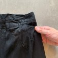 画像3: 【W27】50s-60s UNKNOWN レーヨンスカート ブラック 黒無地■ビンテージ オールド レトロ レディース アメリカ古着 ウエスタン