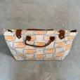 画像3: 【31cm×63cm】USA製 AIR-TEX キャンバス トートバッグ 総柄■ビンテージ オールド アメリカ古着 プリント入り 旅行鞄