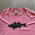 画像2: 【XL】THE BLACK BASS ブラックバス プリントTシャツ ピンク■ビンテージ オールド アメリカ古着 魚 ブラックドッグ パロディ