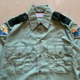 画像2: 【S】USA製 MARDAC ワッペン付き ポプリン 長袖シャツ ■ビンテージ オールド レトロ アメリカ古着 フロリダ 公園 80s ワークウェア